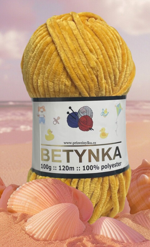 Betynka 330 hořčicová