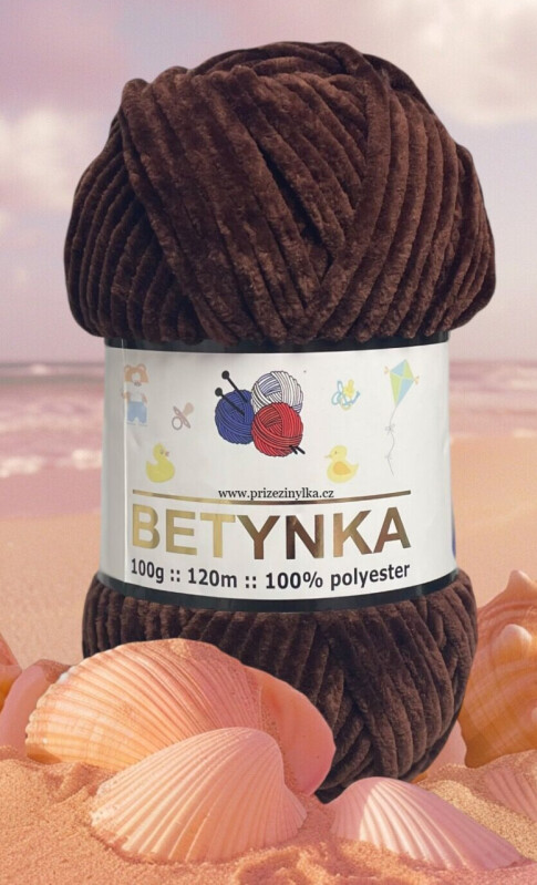 Betynka 336 tm.hnědá 