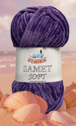 Samet soft 245 fialová
