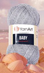 BABY 195 středně  šedá