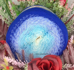 Rosegarden 318 bílá, ledově modrá, fialková, modrá, tmavě modrá