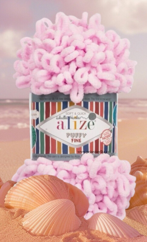 Puffy fine 194 růžová 