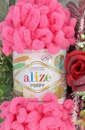 Puffy 377 růžový neon