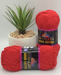 Home cotton 122-07 červená