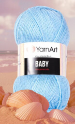 BABY 215 pastelově modrá 