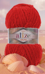 Softy plus 056 červená 