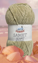 Samet soft 258  tm.béžová