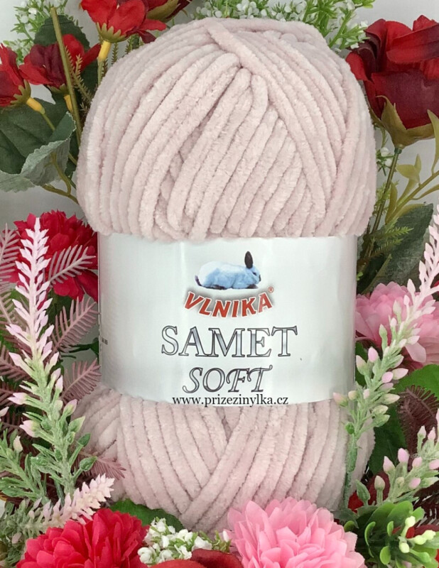 Samet soft 255 starorůžová