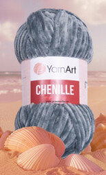 Chenille 560 tm.šedá