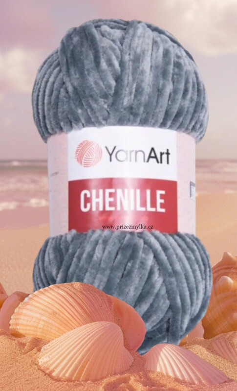 Chenille 560 tm.šedá