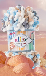 Puffy fine color 5946