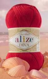 Diva 106 tm.červená 