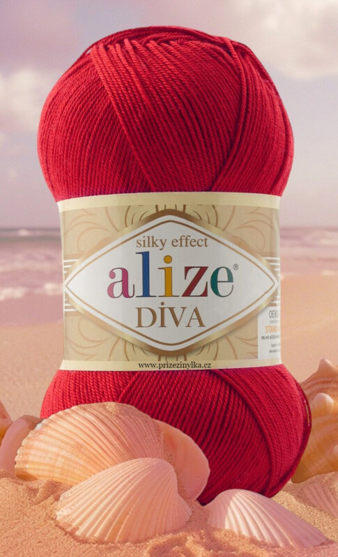 Diva 106 tm.červená 