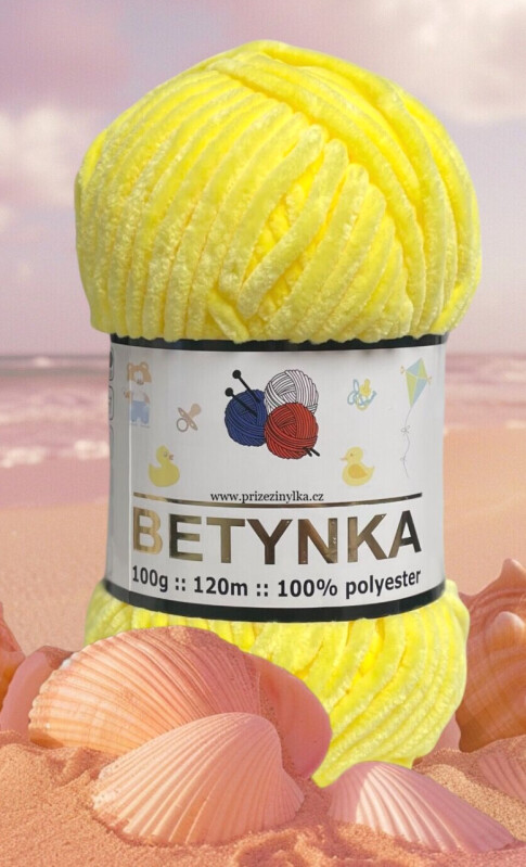 Betynka 302 žlutá