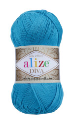 Diva 245 tyrkys modrý 