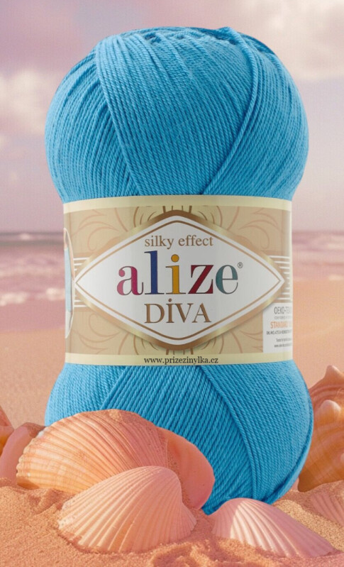 Diva 245 tyrkys modrý 