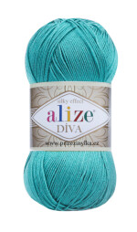 Diva 376 zelený tyrkys 