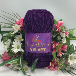 Velvet 90028 tm.fialová