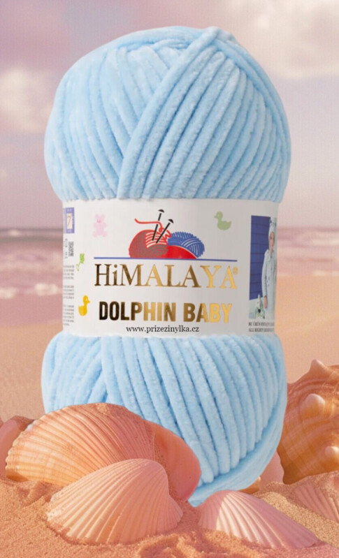 Dolphin baby 80306 pastelově modrá 