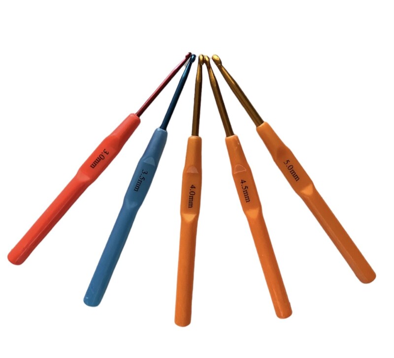 Háček kovový s plast.držadlem 2,0 mm