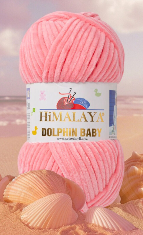 Dolphin baby 80346 sv.korálová