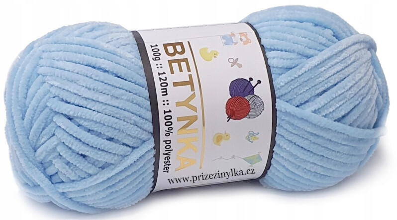 Betynka 306 pastelově modrá 