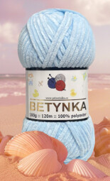 Betynka 306 pastelově modrá 