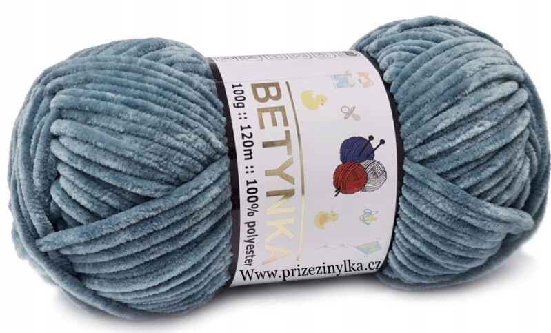 Betynka 304 šedo-modrá 