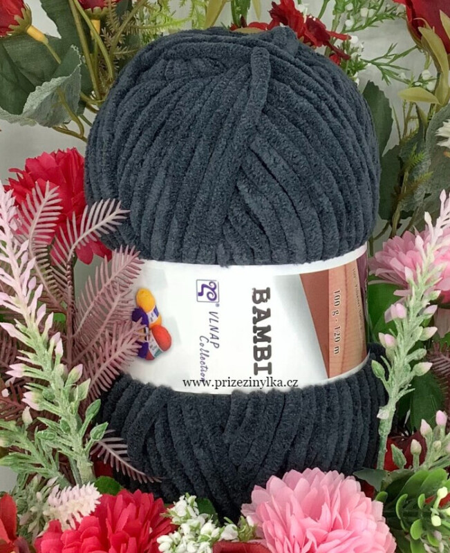 Bambi 88184 černo-šedá