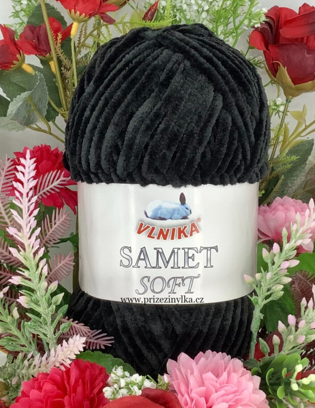 Samet soft 239 černá