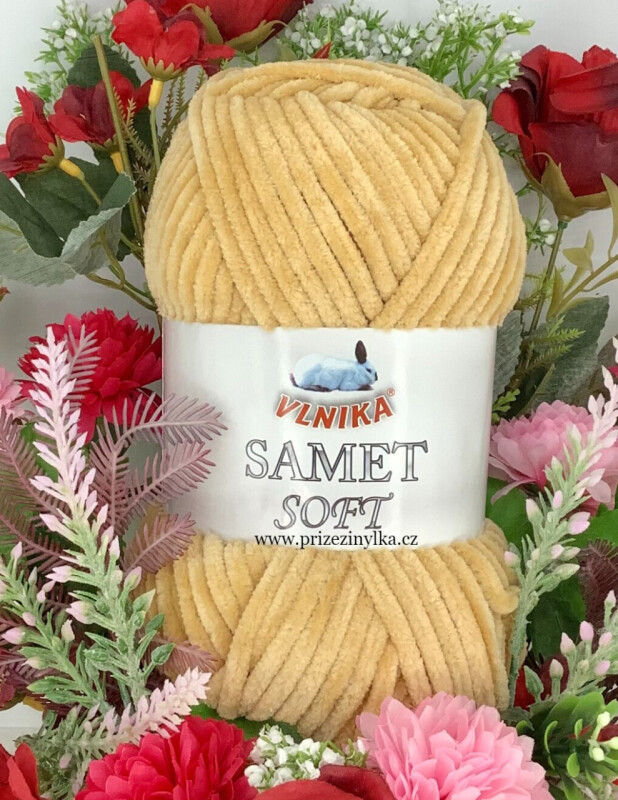 Samet soft 247  tm.béžová 