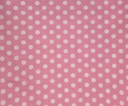 Sv.růžová bílý puntík 