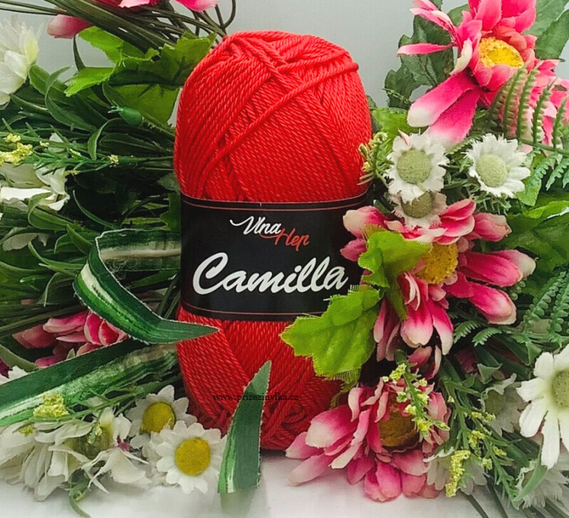 Camilla 8008 červená