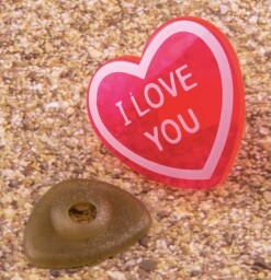 Bezpečnostní čumák srdíčko 23x26 mm 