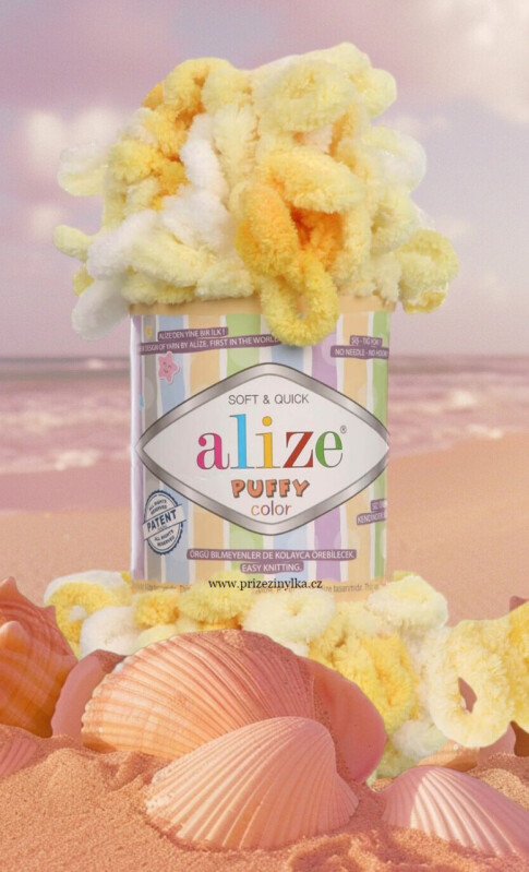 Puffy color 5921 žluté