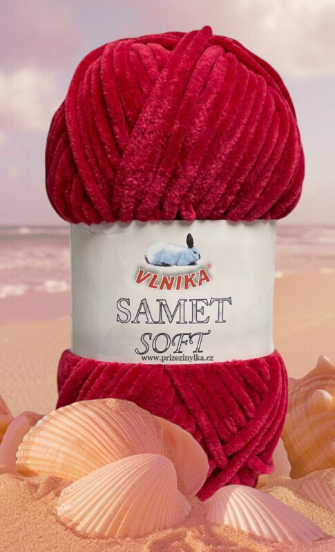 Samet Soft 254 vínová