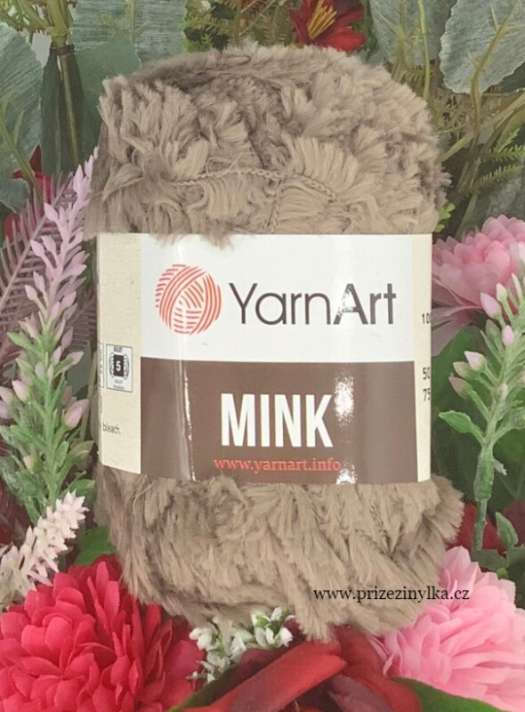 Mink 332 sv.hnědá