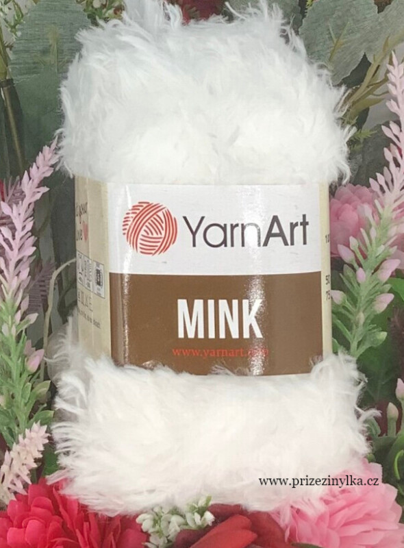 Mink 345 bílá