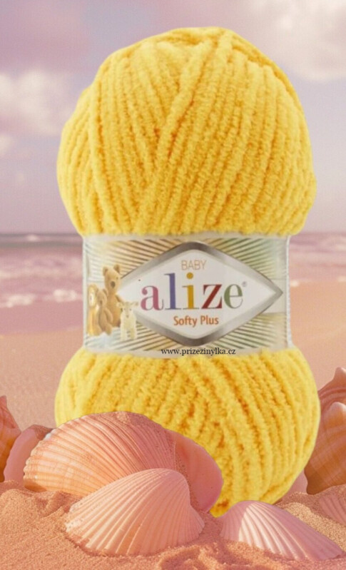 Softy plus 216 žlutá 