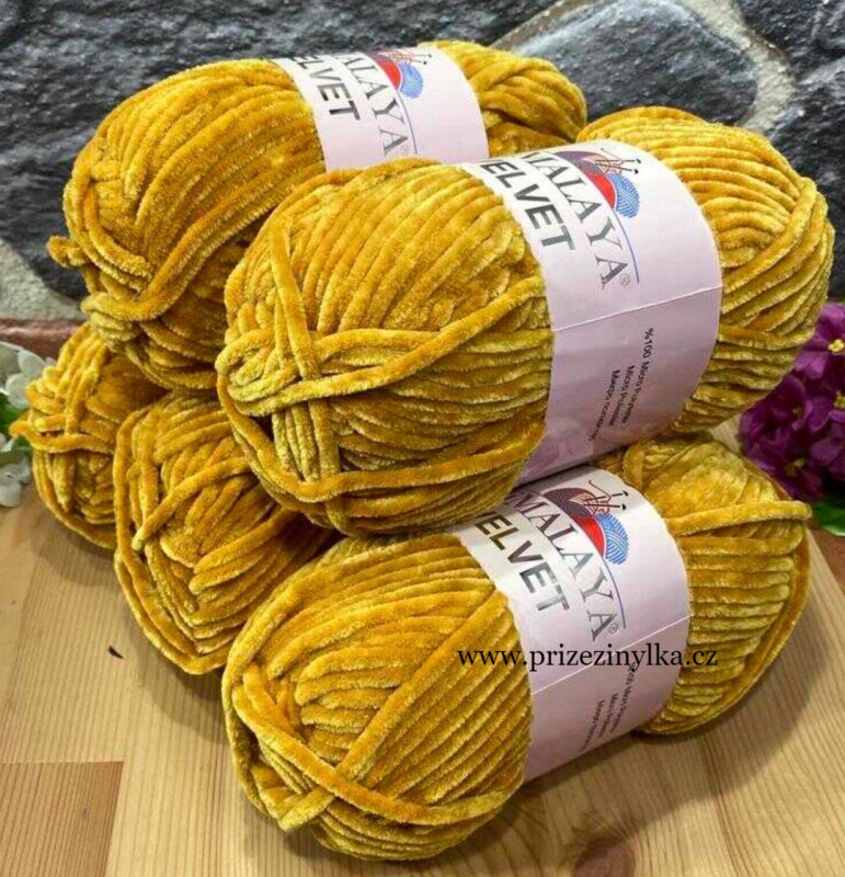 Velvet 90030 hořčice