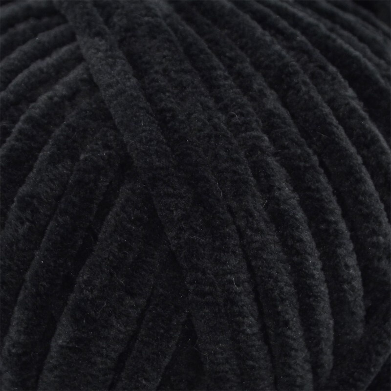 POPYARN VELVET B025 černá