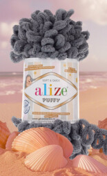 Puffy 087 tmavě šedá 