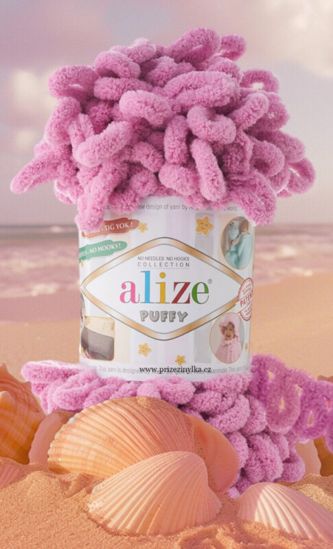 Puffy 098 světlá růže