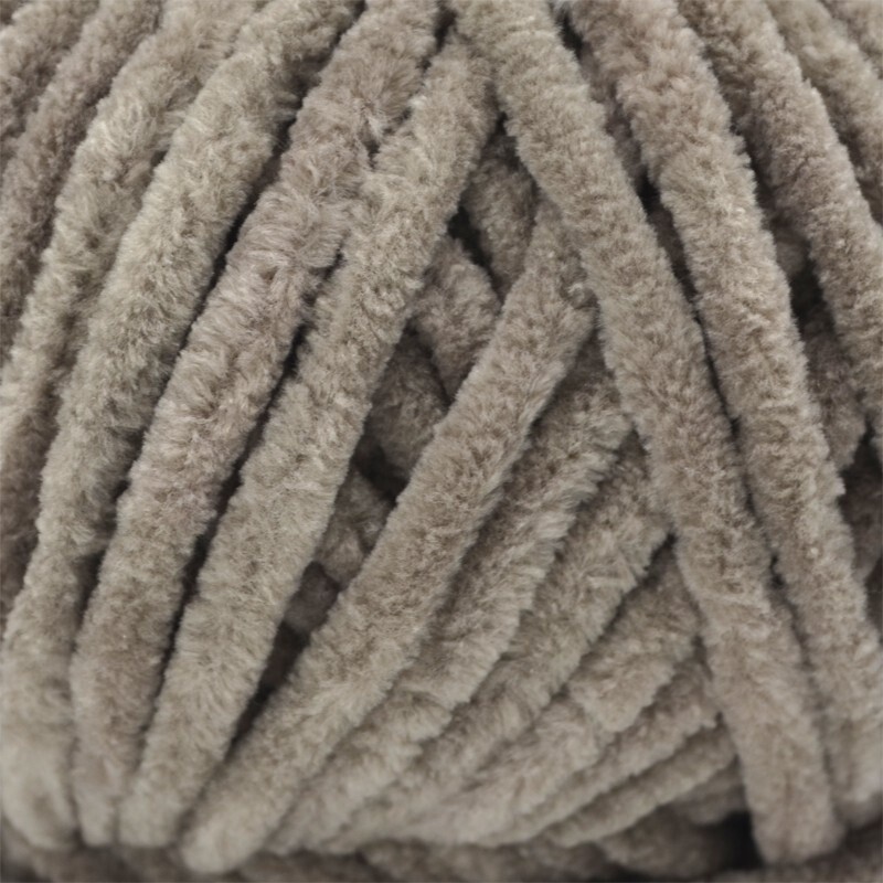 POPYARN VELVET B017 stř.hnědá