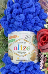 Puffy 141 královská modrá