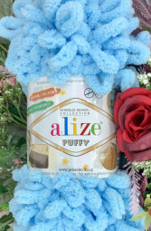 Puffy 287 pastelově sv.modrá 