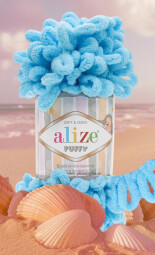 Puffy 287 pastelově sv.modrá 