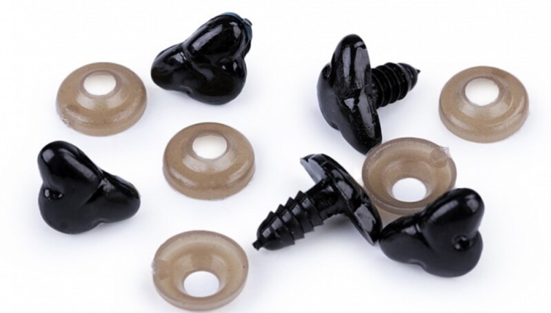 Bezpečnostní čumák 11x17 mm černý