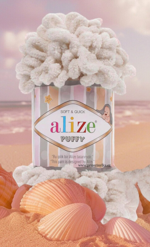 Puffy 599 bílá káva 