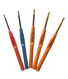 Háček kovový s plast.držadlem 3,0 mm